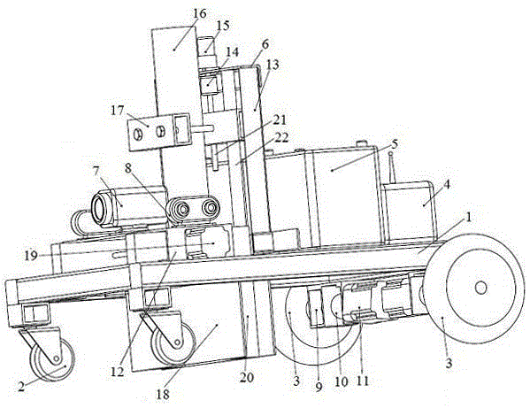 Unmanned automatic marking apparatus adopting remote control for highway and control method of unmanned automatic marking apparatus