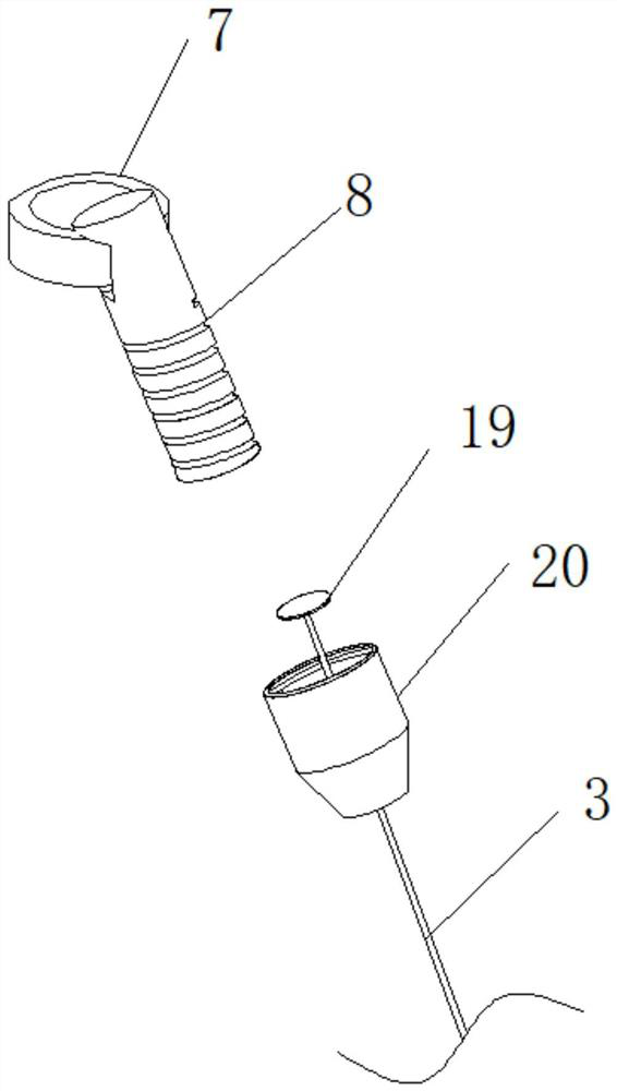 Tree windproof device for municipal landscaping