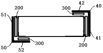 L-shaped connecting member for solar cell sheet and use thereof