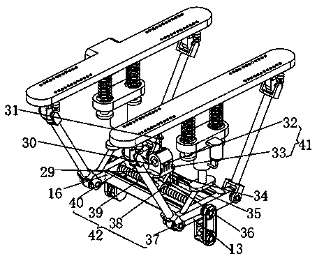 Load-bearing gantry crane boom for road and bridge construction