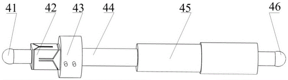 Six-freedom parallel control self-correction return apparatus for space vector force loading