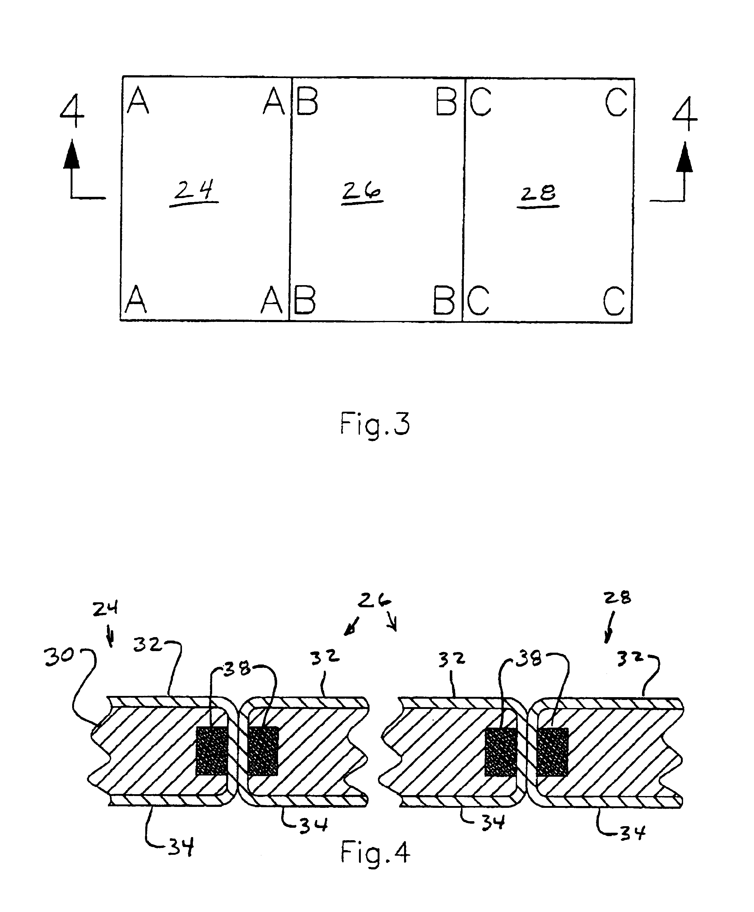 Table pad coupling system