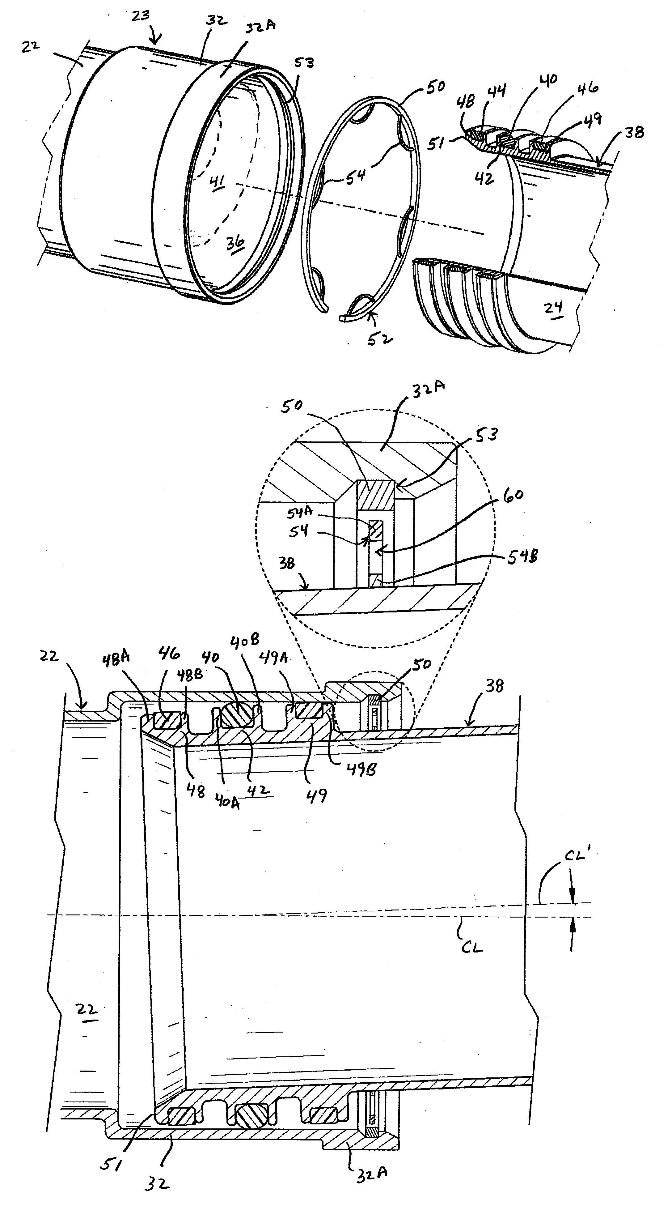 Compliant conduit connector