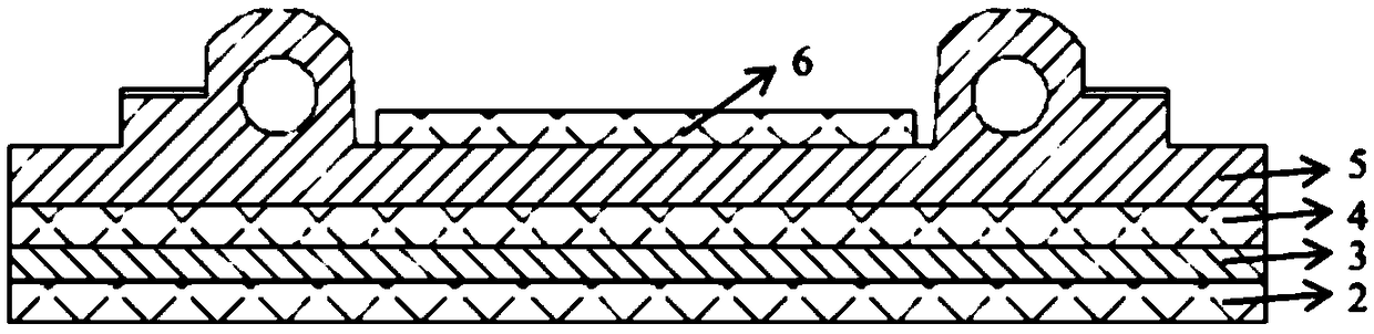 Vibration damping fastener system for multi-layer pad