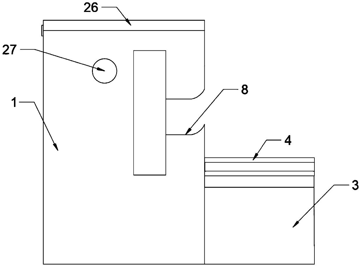 A surface treatment device for rolls