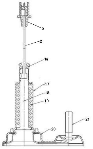 Spare tire fixing device