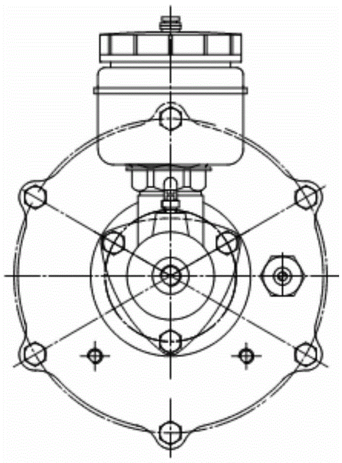 Air-assisted hydraulic air booster pump for magnetically levitated train