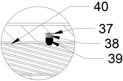 Electric polishing block base capable of changing grinding stroke