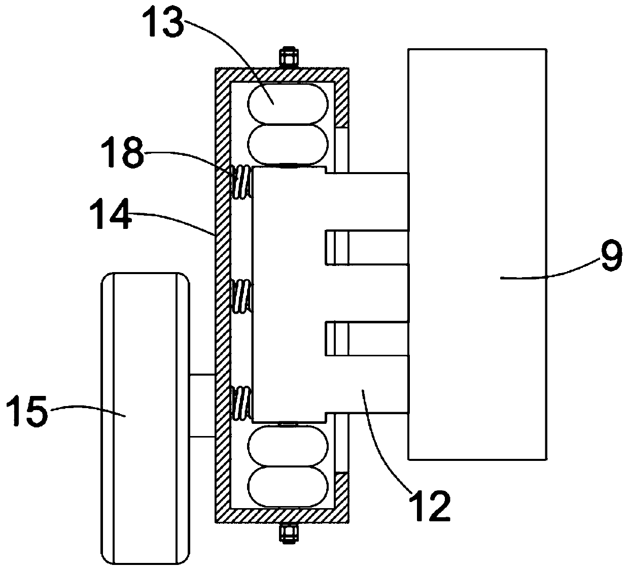 Swing type pickup mechanism for wrapping machine