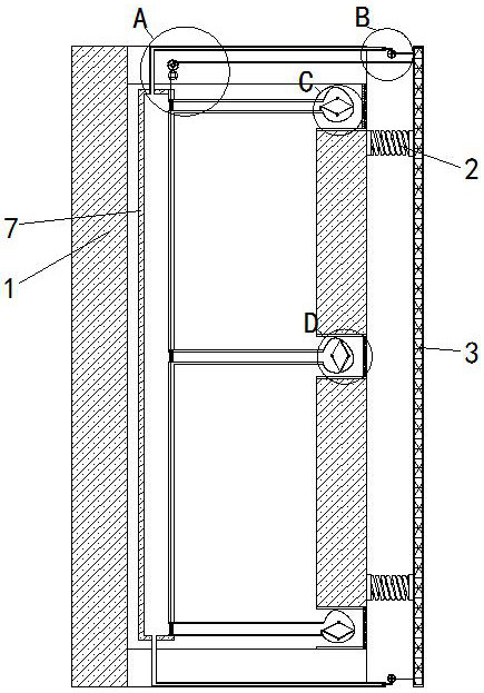 Air spring equipment for reducing impact damage at front end of automobile