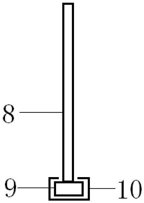 Method and device for measuring tiny elongation of solid material by lever and Hall integrator