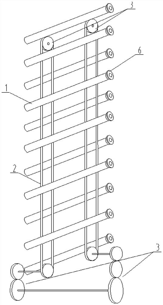 Automatic storing and feeding device