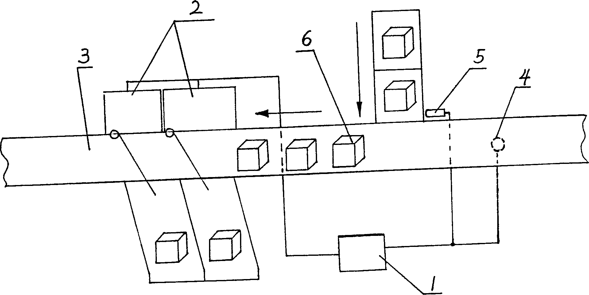 Control method of conveyer belt sorting machine