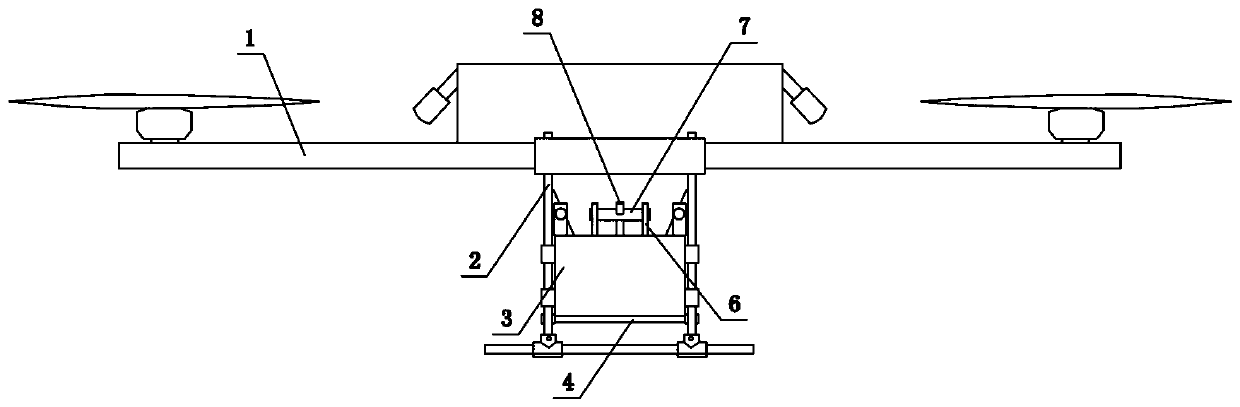 Multi-functional base-based live-line operation unmanned aerial vehicle for power transmission line