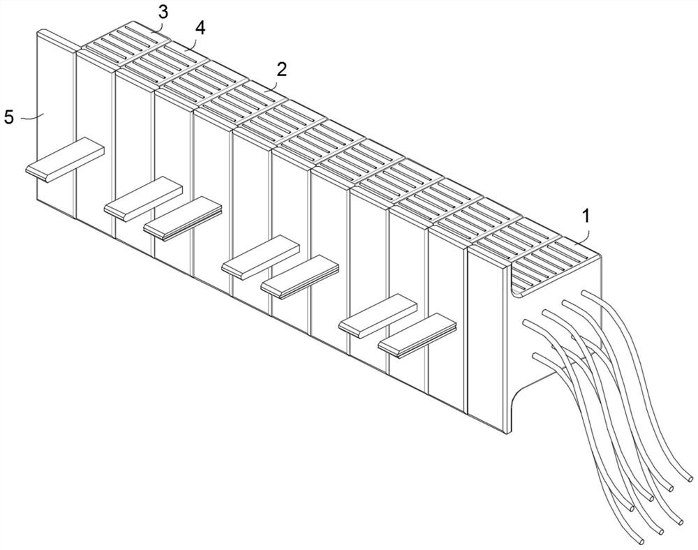 Modular functional plug suitable for plug-in type test junction box and use method