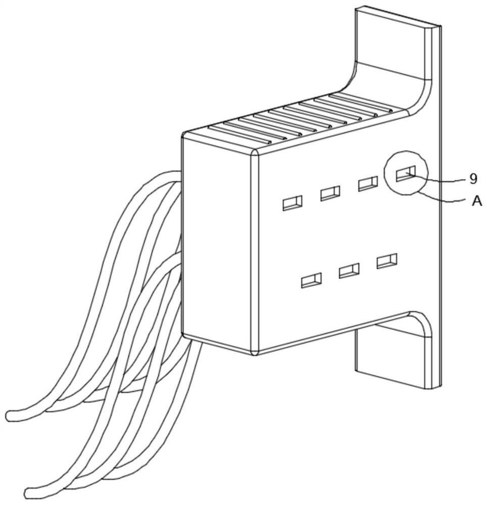 Modular functional plug suitable for plug-in type test junction box and use method