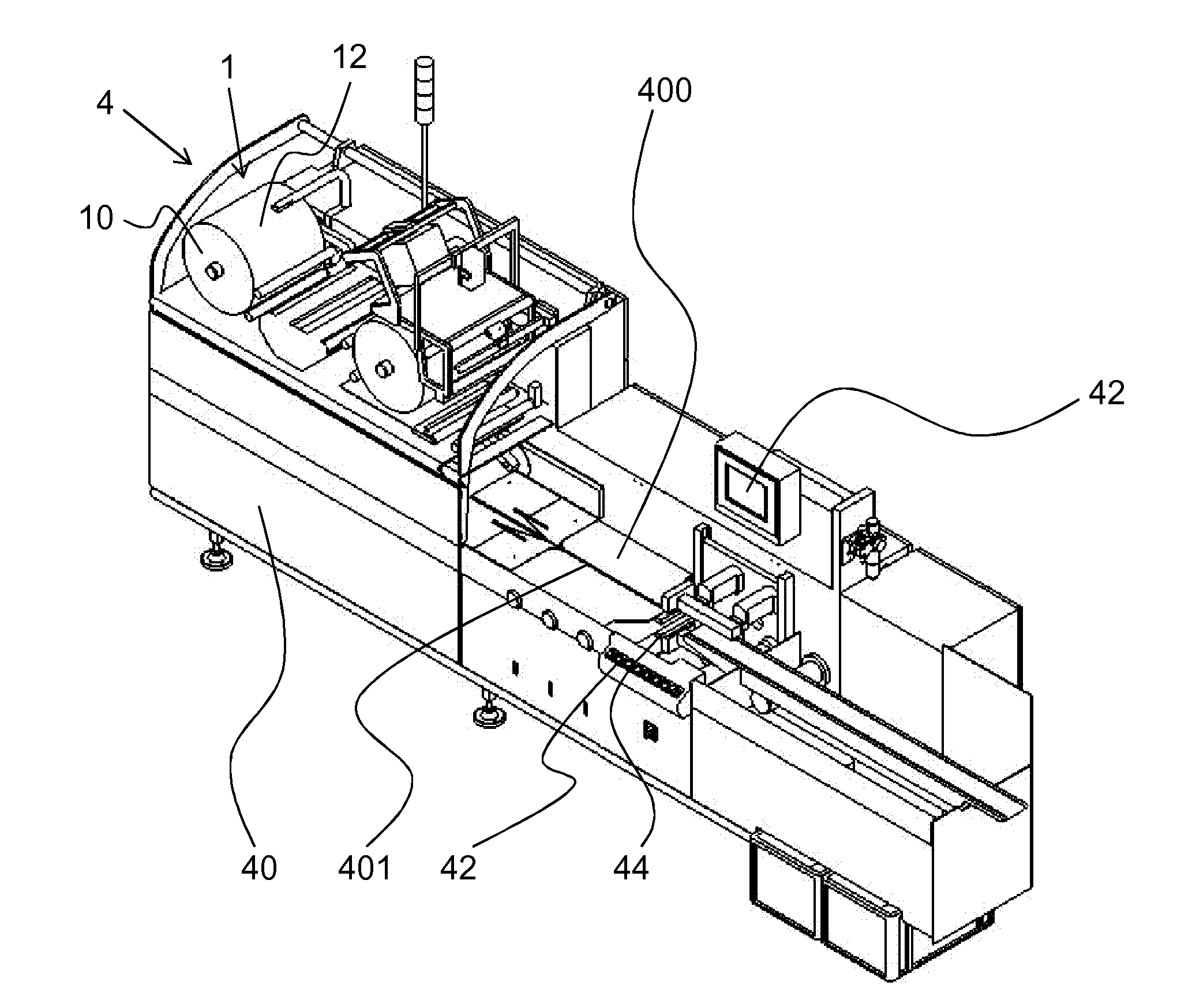 Tubular-bag machine having a gas-adjusting device, and gas-adjusting device for such a tubular-bag machine