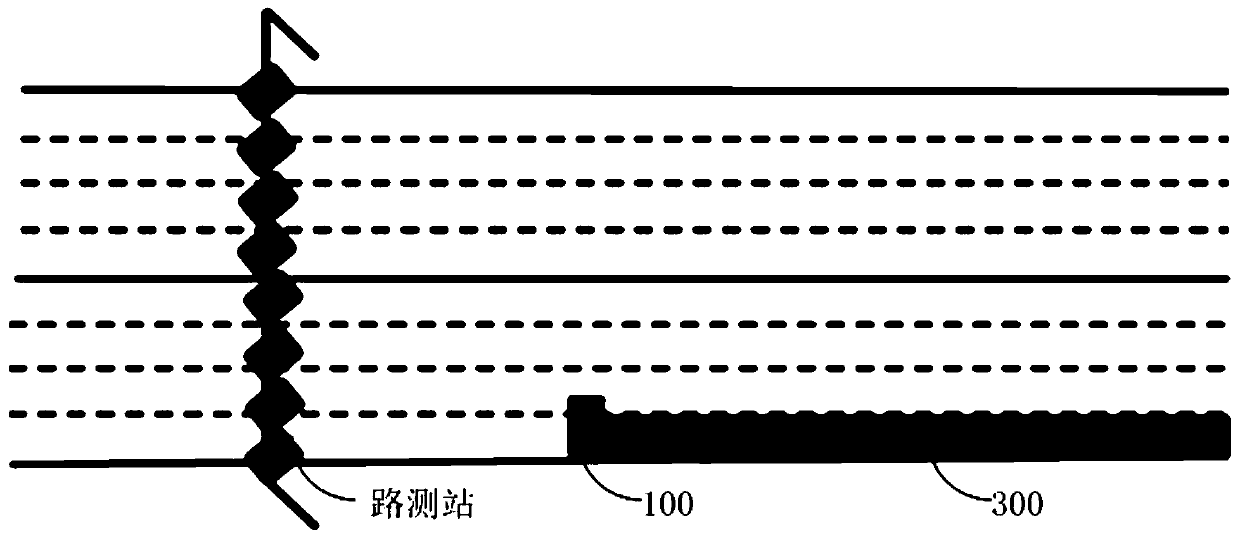 Vehicle and road synergetic lane state release device and system