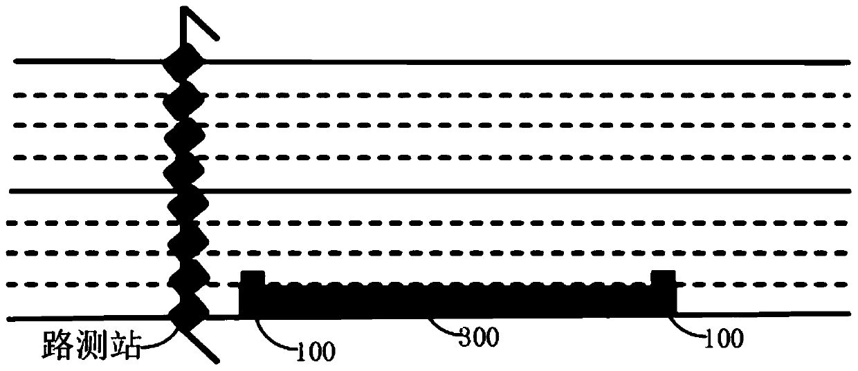 Vehicle and road synergetic lane state release device and system