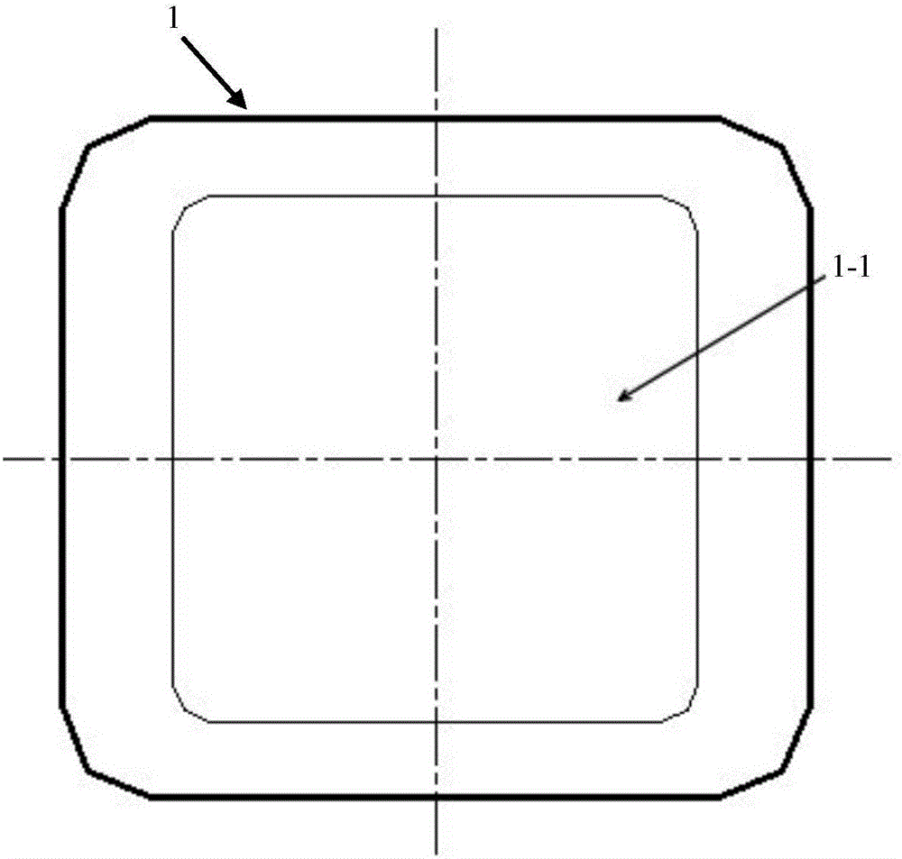 Temporary fixing device and construction method thereof