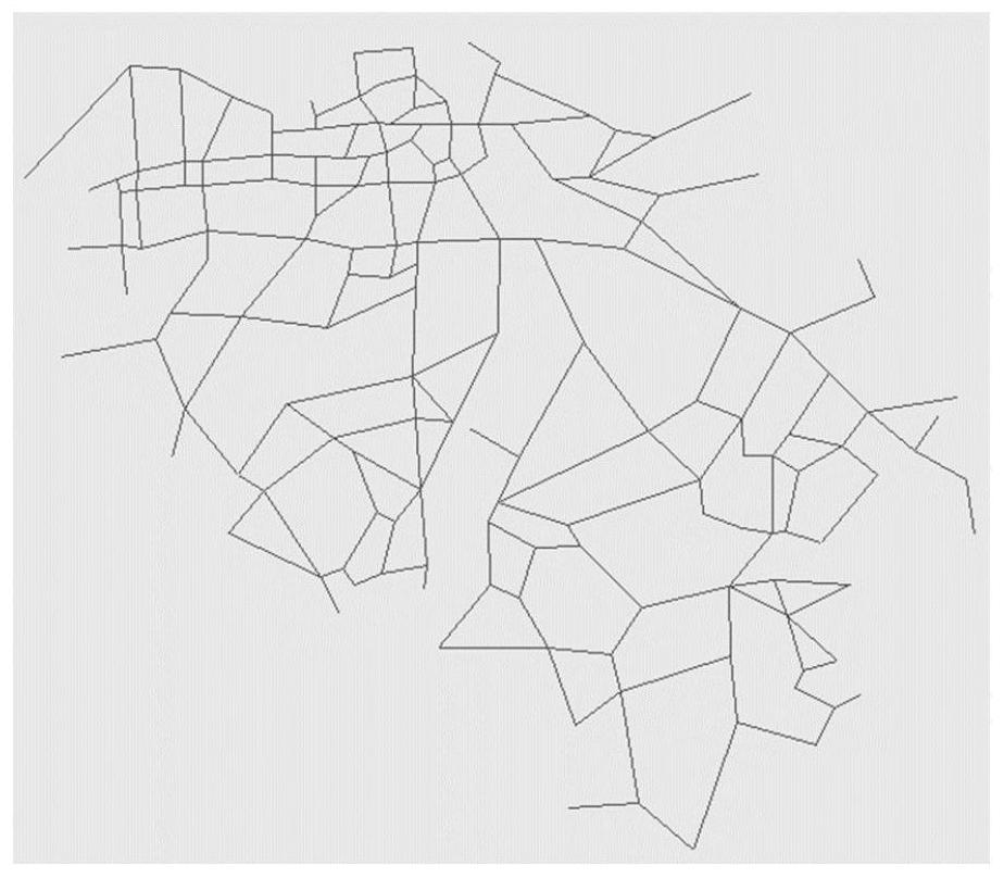 Urban road grid-based rerouting and edge binding method