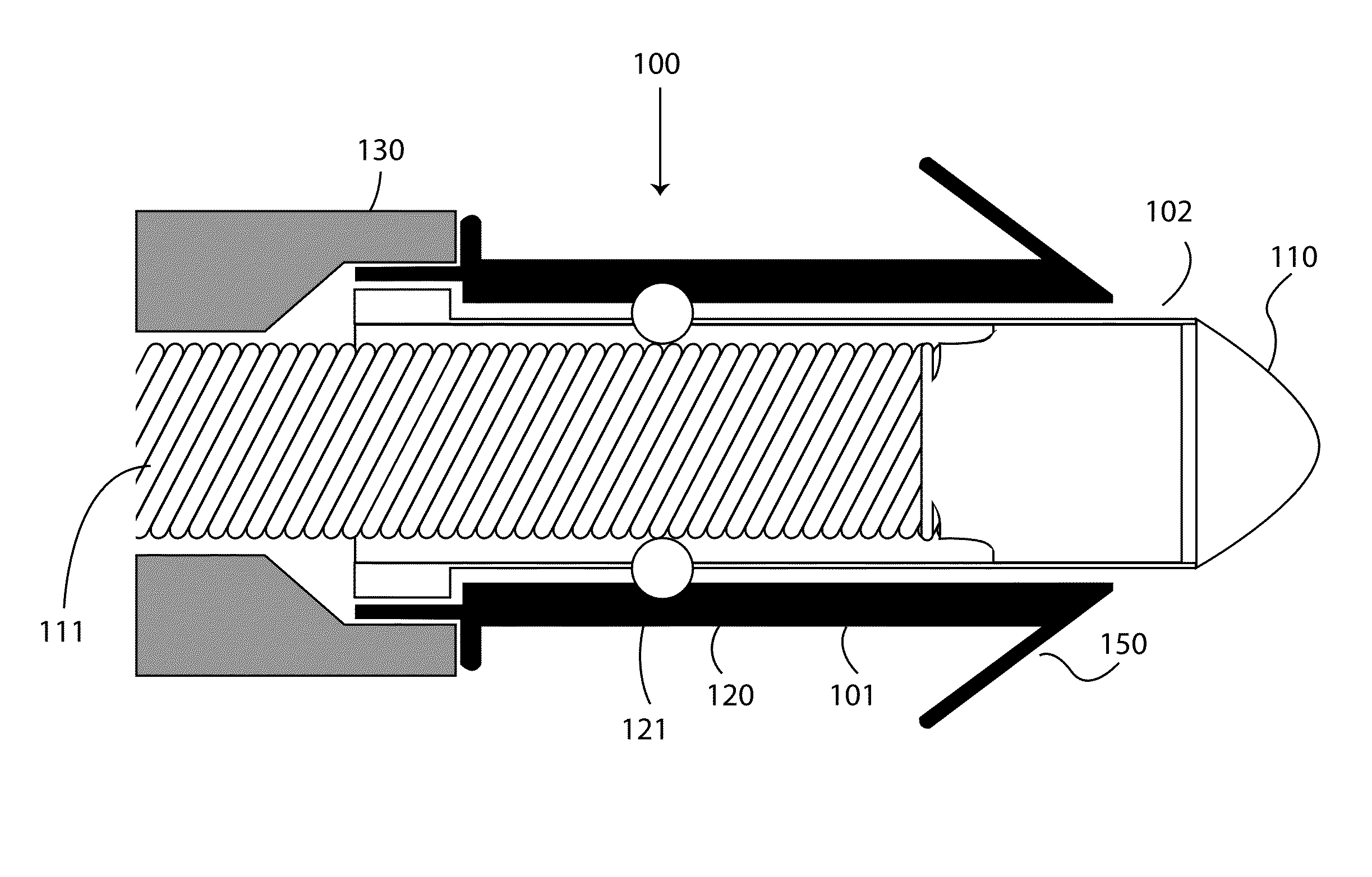 Detachable electrode and anchor