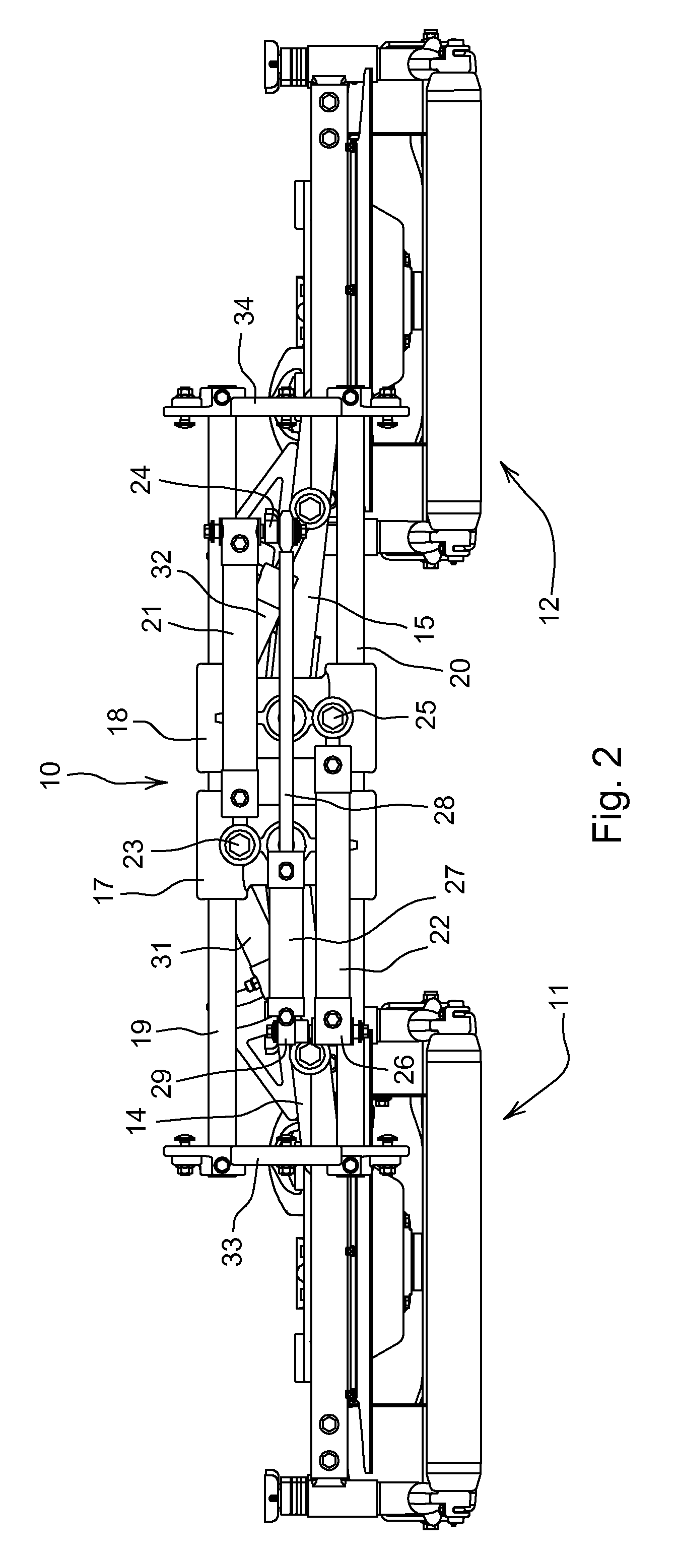 Shift mechanism for trim mower cutting units