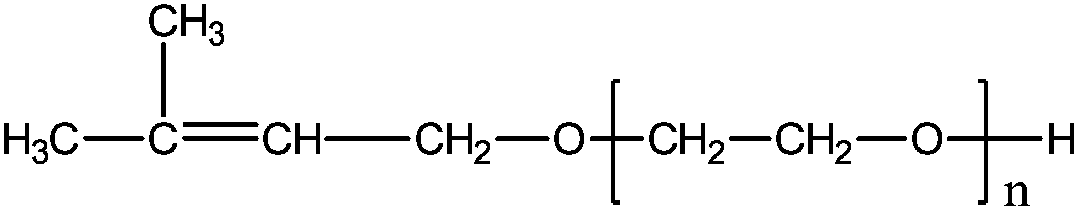 A kind of low-sensitivity polycarboxylate slump retaining agent and preparation method thereof