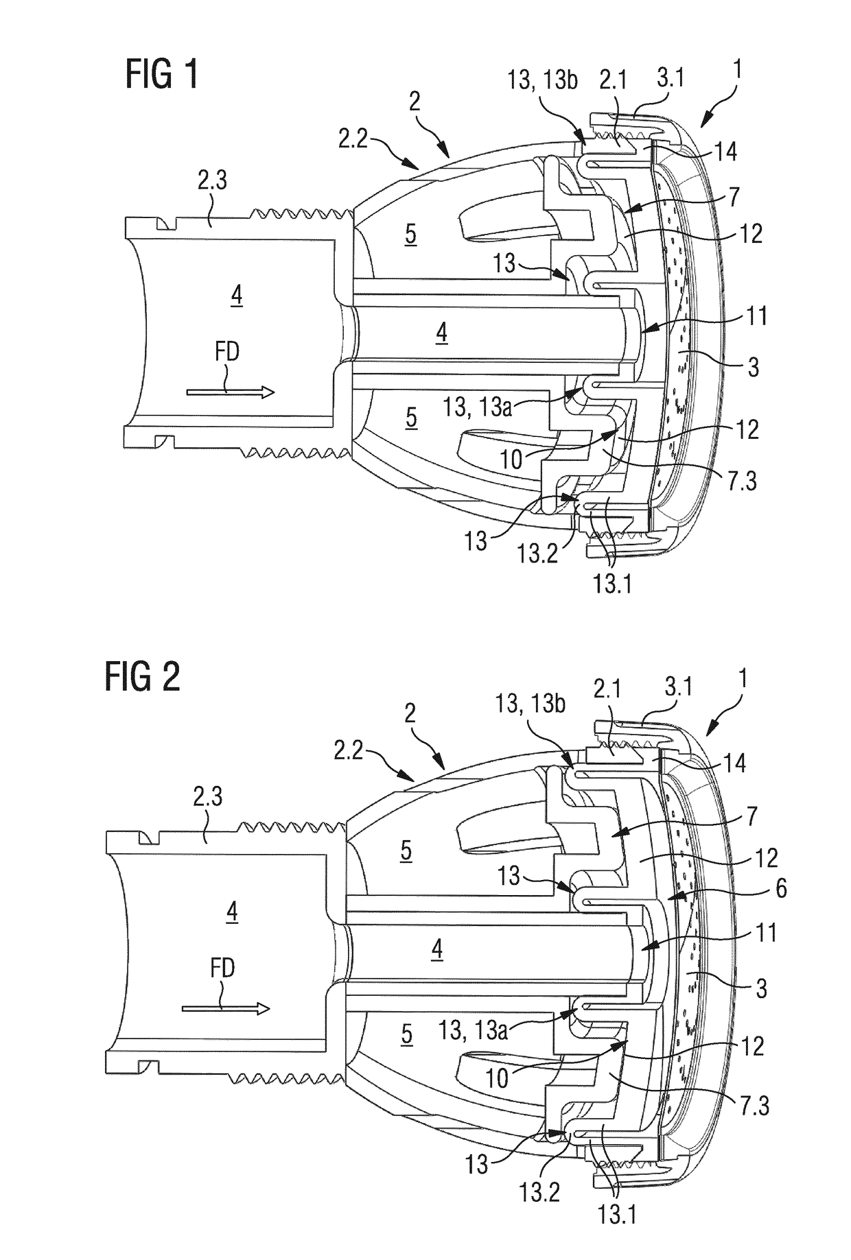 Spray head and spraying apparatus