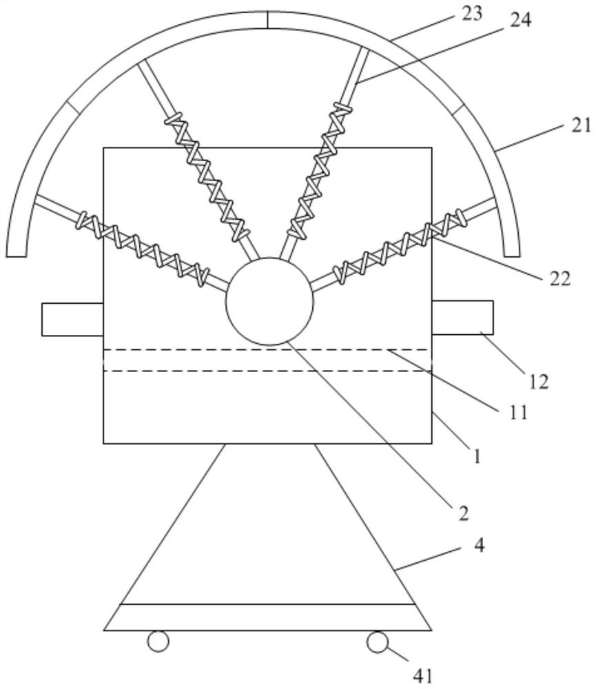 Movable agricultural solar seedling raising device