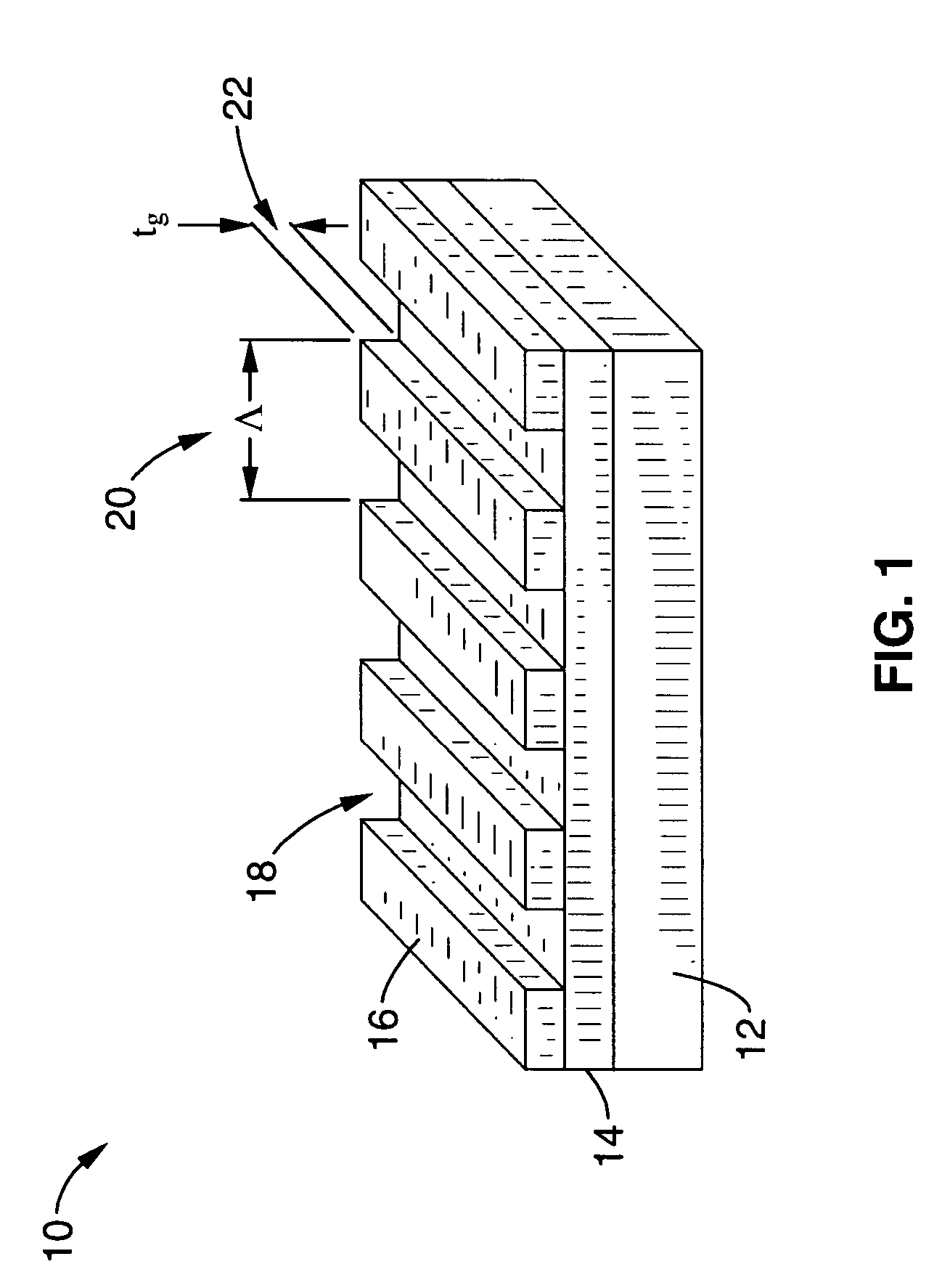 Ultra broadband mirror using subwavelength grating