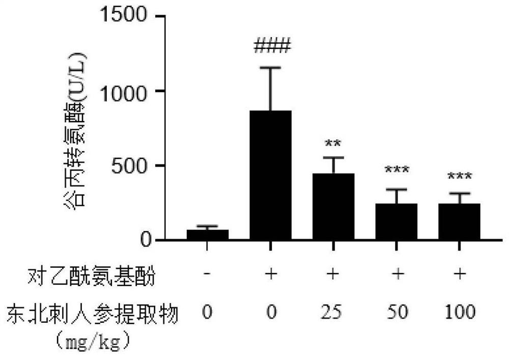 A kind of Northeast thorn ginseng chlorogenic acid extract and its preparation method and application