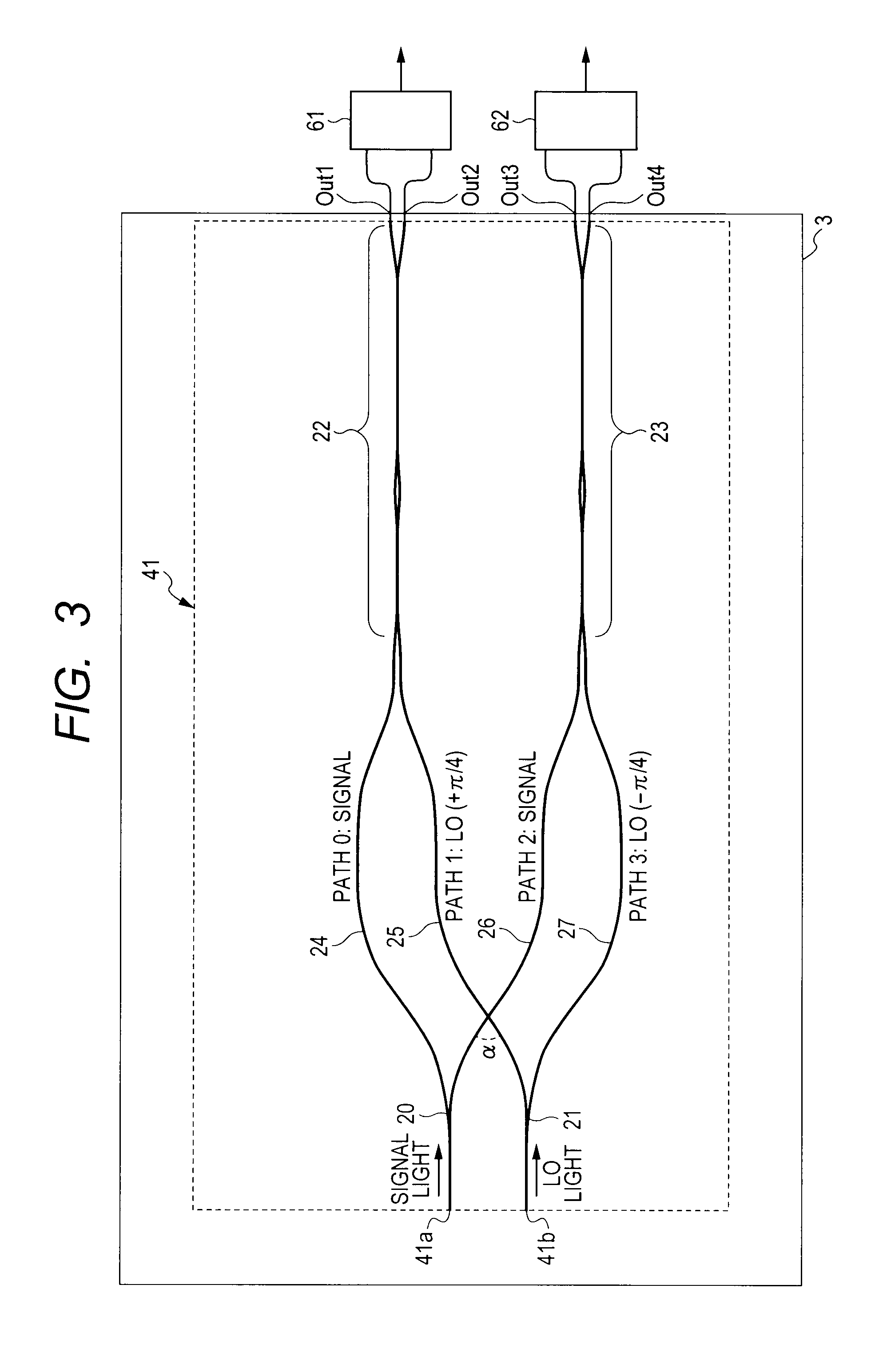 Plc-type demodulator and optical transmission system