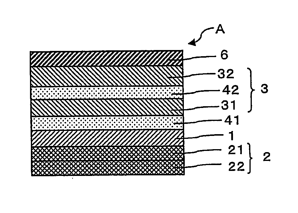 Transparent conductive laminate and touch panel therewith