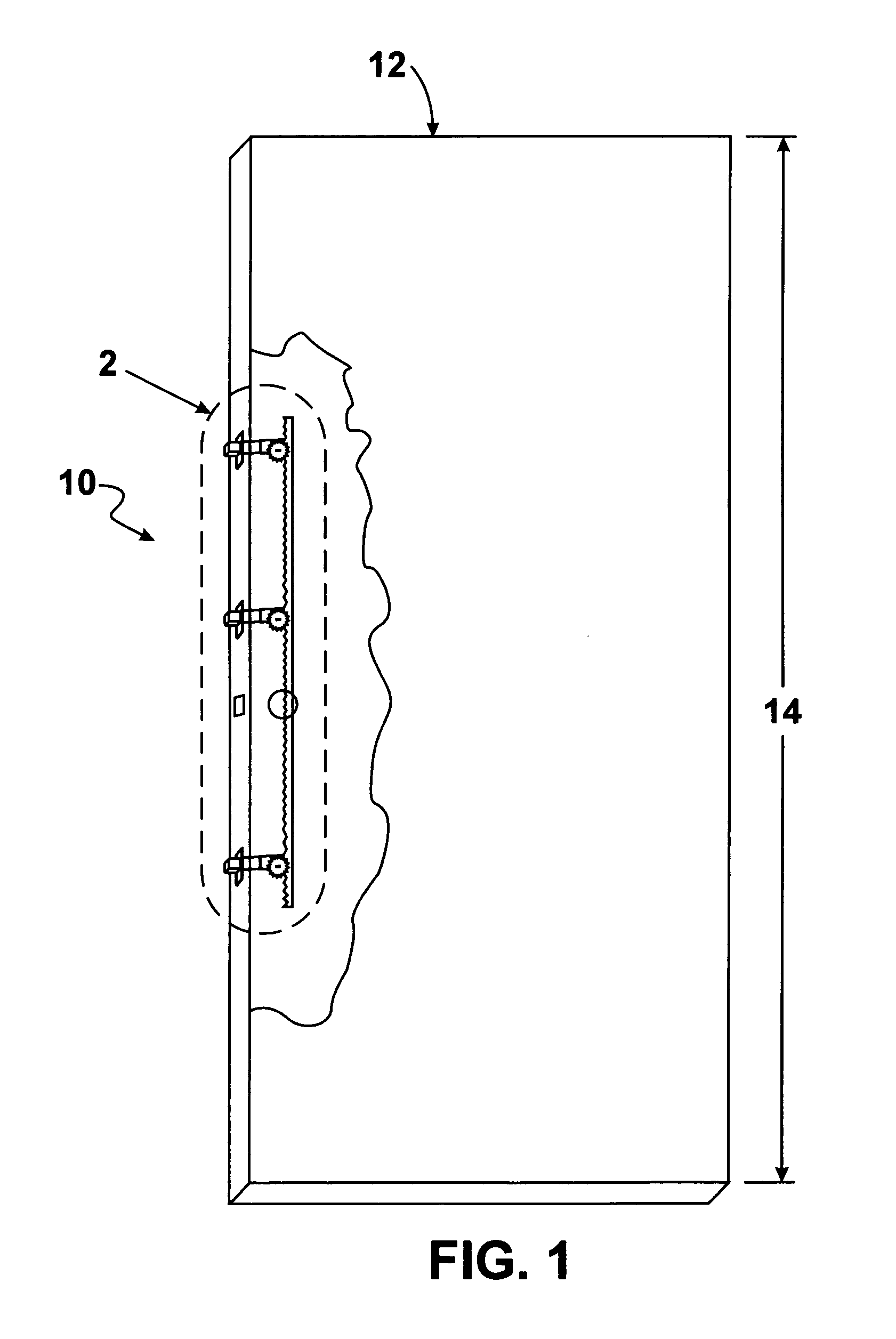 Lock system for integrating into an entry door having a vertical expanse and providing simultaneous multi-point locking along the vertical expanse of the entry door