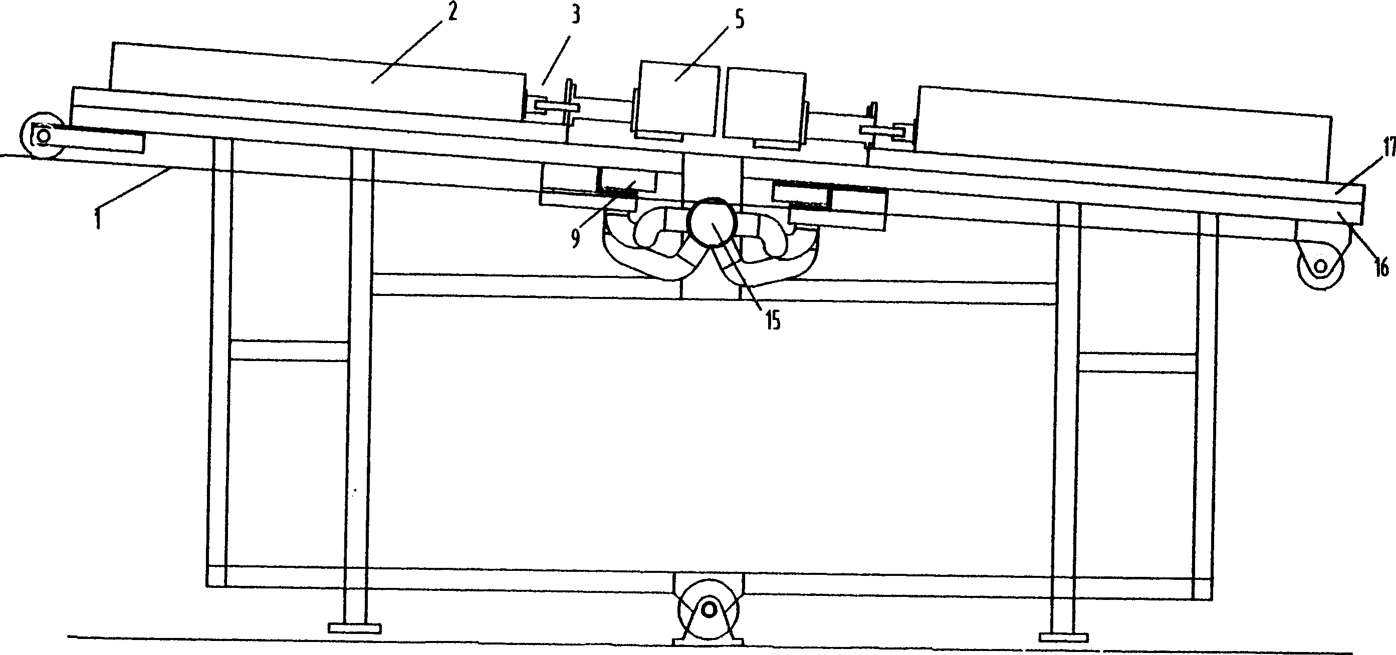 Laser hole-making method for non-metal thin type material and its equipment