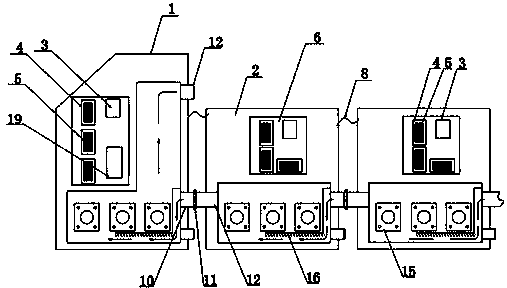 Modular combined electric boiler