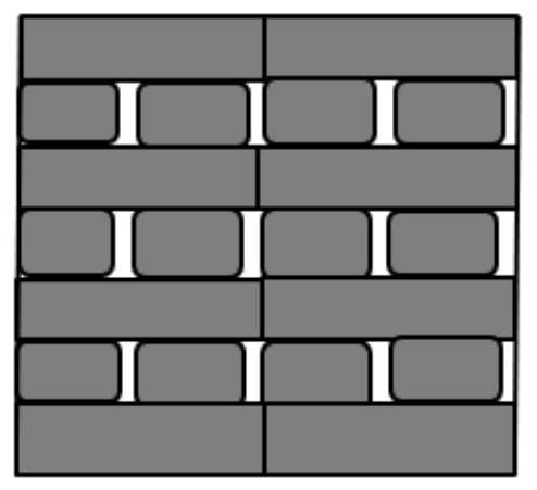 A kind of flexible reinforced composite material and preparation method thereof