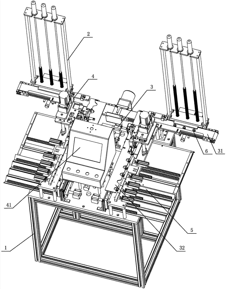 Detecting method of bearing inner ring hole diameter detecting device