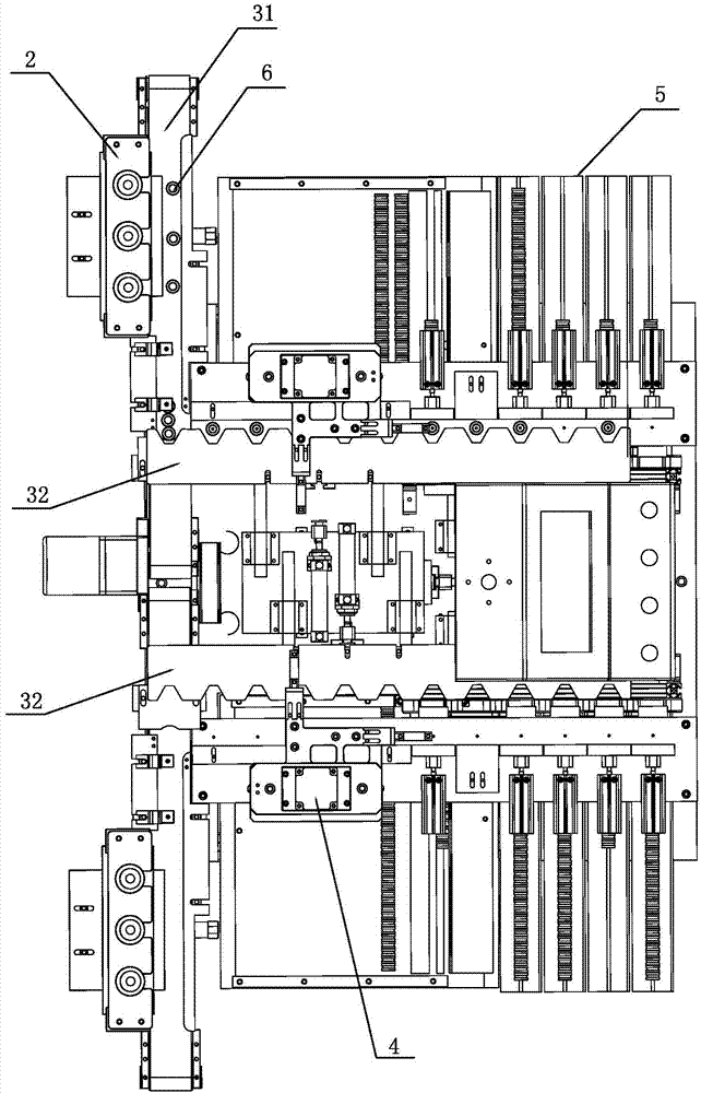 Detecting method of bearing inner ring hole diameter detecting device