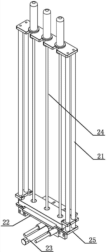 Detecting method of bearing inner ring hole diameter detecting device