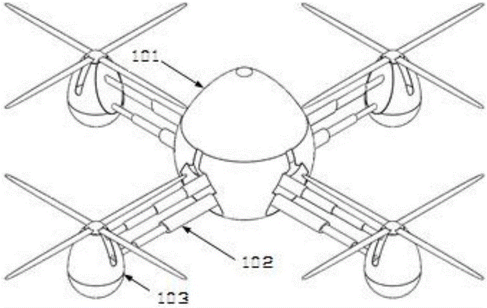 Planet surface landing system