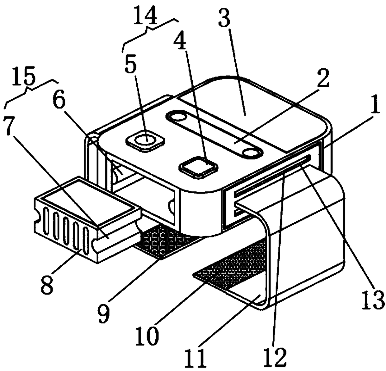 Diagnosis and examination device for treating diabetes for medical department