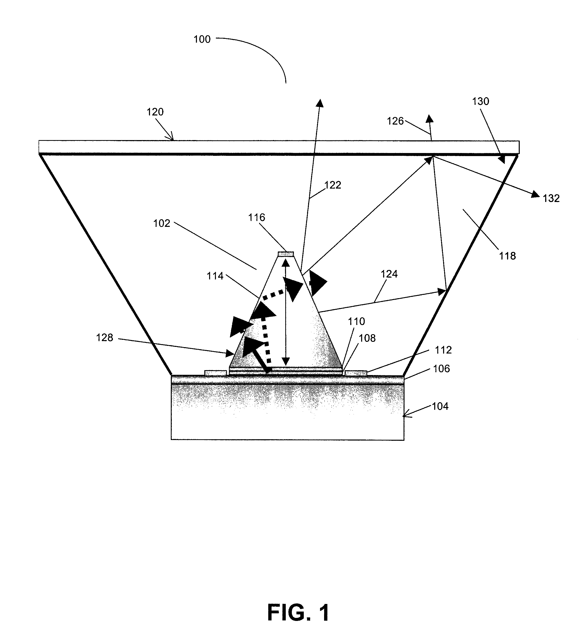 High efficiency light emitting diode (LED)