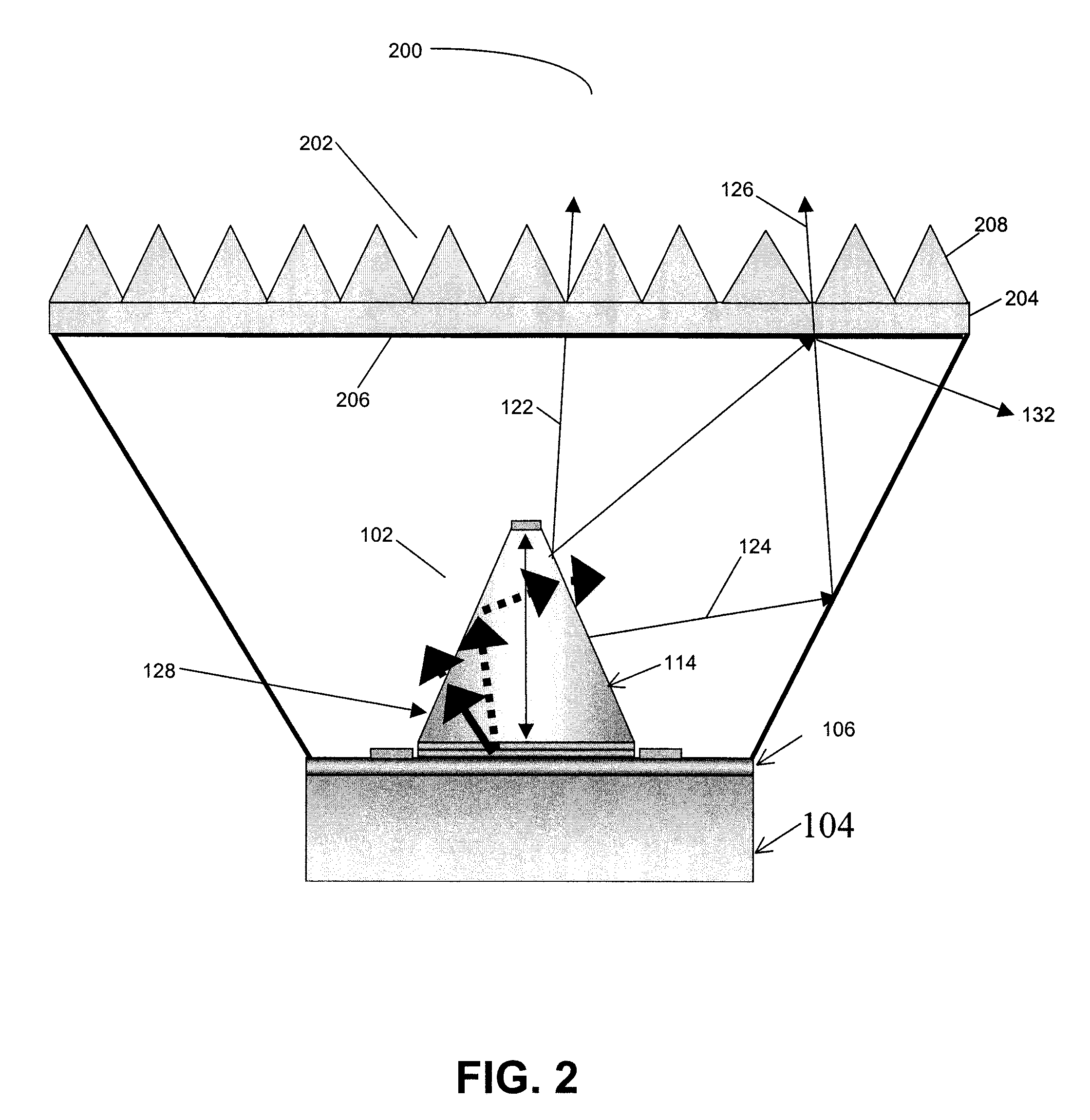 High efficiency light emitting diode (LED)