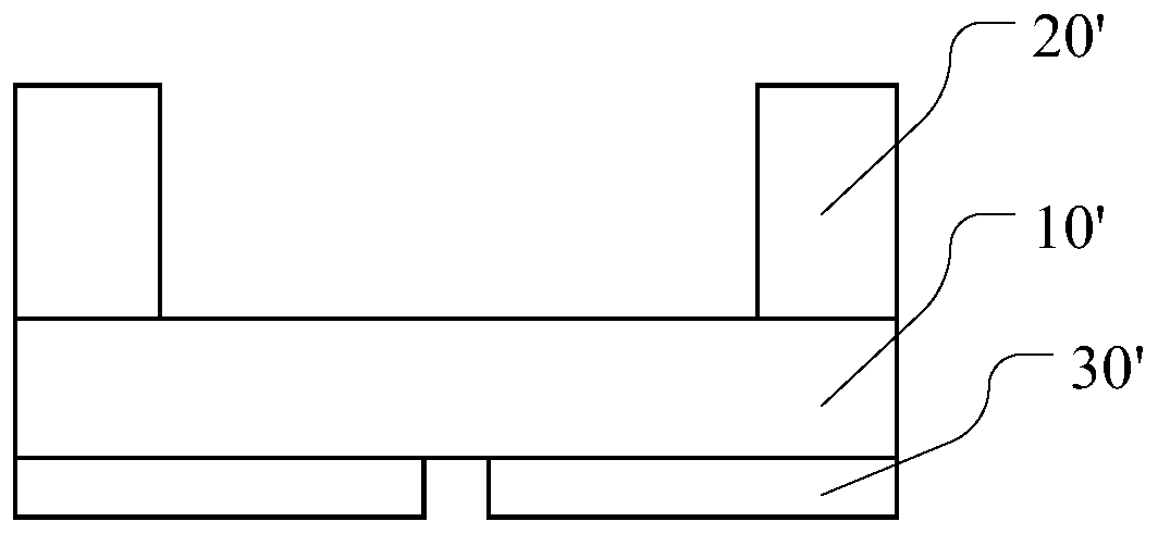 A package bracket suitable for side-emitting deep ultraviolet LEDs and its production process