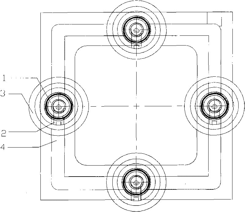 Reinforced concrete embedded type corrosion sensor