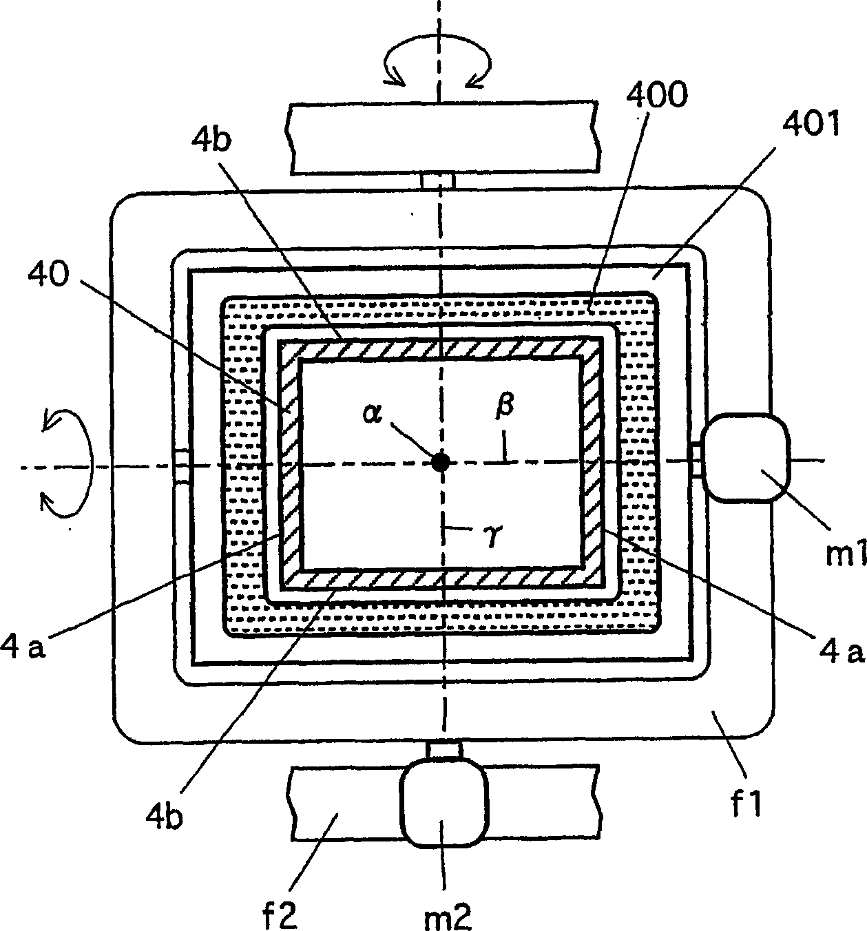 Deflection magnetic field type vacuum arc vapor deposition device