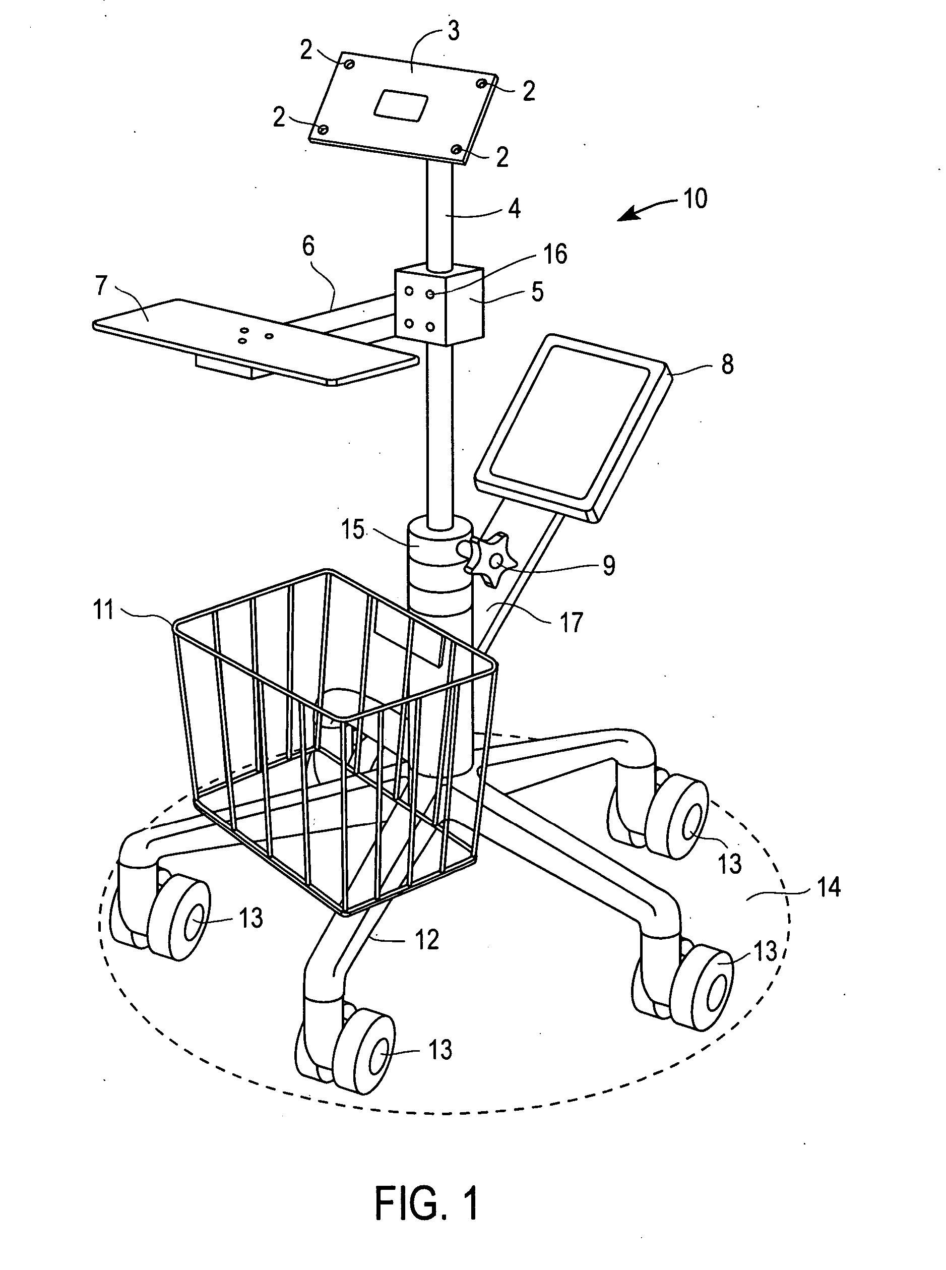 Mobile video-interpreting mounting system