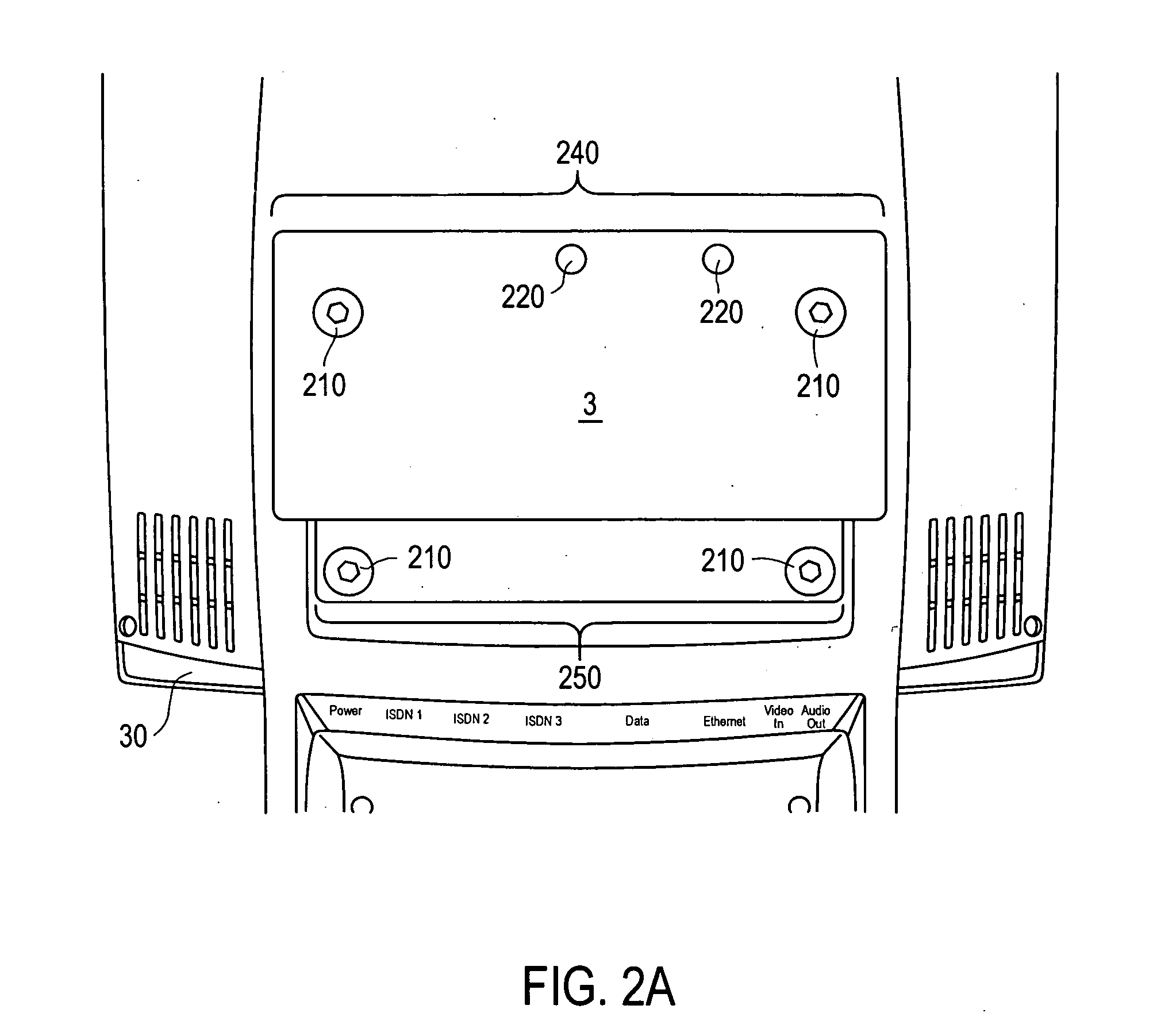 Mobile video-interpreting mounting system